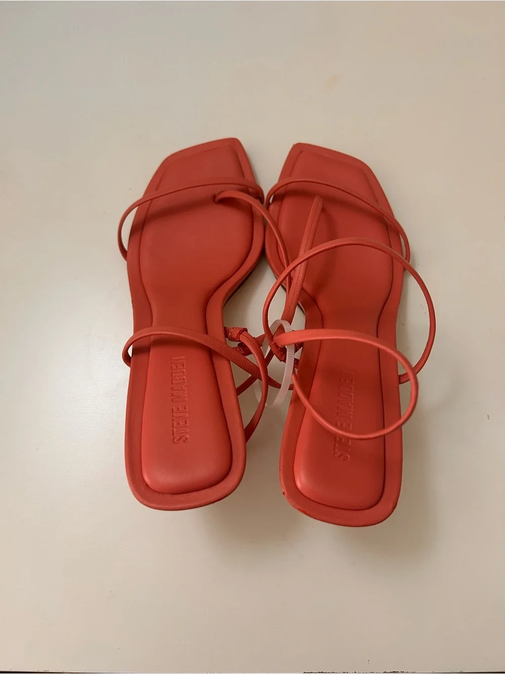 Steve Madden Coral Strappy Square-Toe Sandals